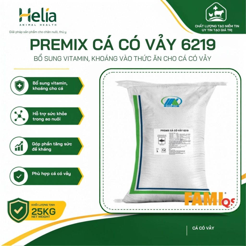 Premix cá có vảy 6219