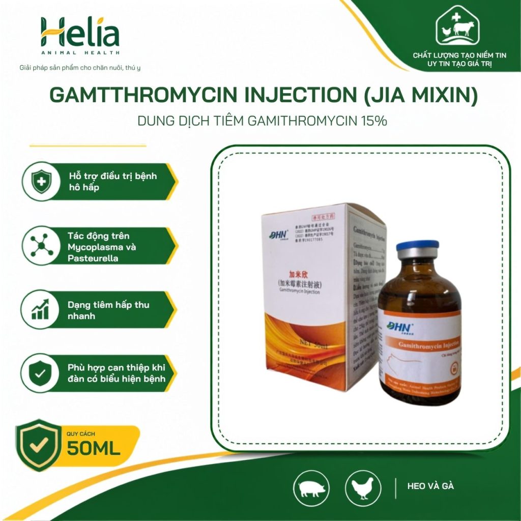 GAMTTHROMYCIN INJECTION (JIA MIXIN)