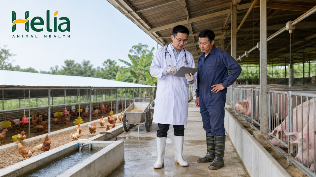 Sản phẩm thú y: 5 nhóm cần có cho heo và gia cầm